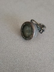 Vintage 1950’s Compass Marbles Gladstone Lapel Pin Hunting, Hiking RARE