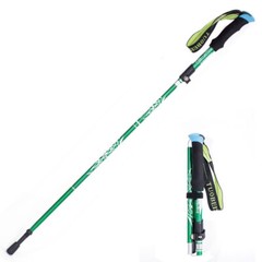 Ultralight Aluminum Alloy 5Sections Walking Poles Adjustable Trekking Poles Tele