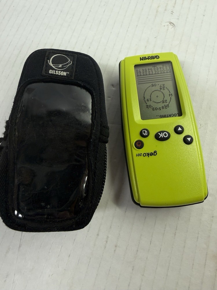GARMIN GEKO 201 Handheld GPS Navigation System Hiking/Camping Gecko