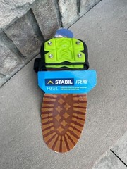 STABILICERS HEEL Unisex Men’s 7-14 Women’s 8-12 Winter Walking Working New