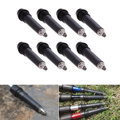 Carbon Steel Trekking Pole Tips 8pcs for Outdoor Hiking Walking Support