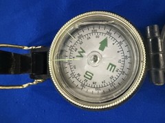 1960’s VINTAGE ENGINEER DIRECTIONAL COMPASS W/ BRASS HOOK