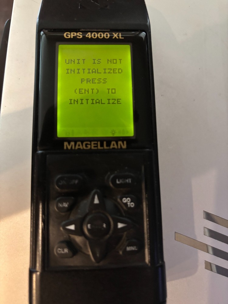 Vintage Magellan GPS 4000 XL Personal Navigator GPS Handheld
