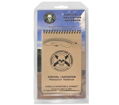 Navigation Notebook Esee Waterproof Grid Paper Map Overlay Scale