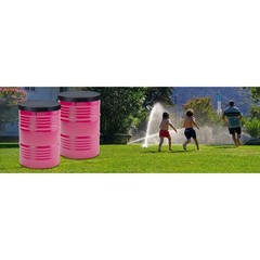 55 Gallon Drum Top Lid Cover Black 210D Oxford Cloth Weather Resistant Material