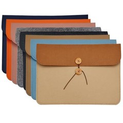 A4 Document Holder Felt File Folder Paper Portfolio Case Letter Envelope 1 Pink