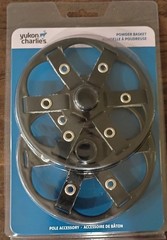 S Trekking Pole Accessory Large Snow Baskets Includes 2 Baskets