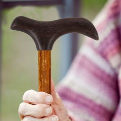 Walking Cane Handle Grip – 5.6×2.2×0.8″ T Handle Replacement for Hiking Stick