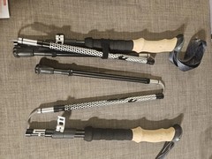 Trekology Trek-Z Collapsible Hiking & Trekking Poles – 120-135cm. 2 Pieces