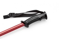 Maximex Telescopic Trekking Poles, 60-120cm, Walking Poles in Red