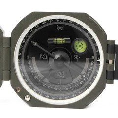 For Outdoor Hiking Camping Survival Marching Pocket Transit Army Geology Compass