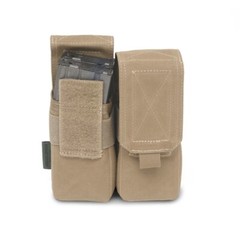 ELITE OPS DOUBLE MOLLE MAGAZINE POUCH SUIT 5.56mm DOUBLE SHINGLE CORDURA DM4