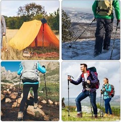 Trekking Poles Tips, Rubber Hiking Sticks End Caps Protectors Accessorie Fit …