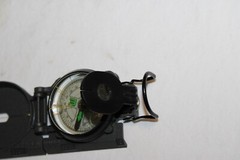 NRA ILA Military Engineering Hunting Hiking Camping Outdoor Compass ~ Gray