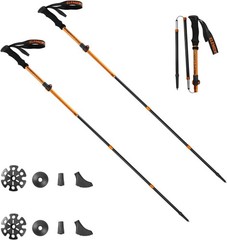 ELEMENTS PLAYERS Roamer AL Trekking Poles 7075 Aluminum 2pc Orange