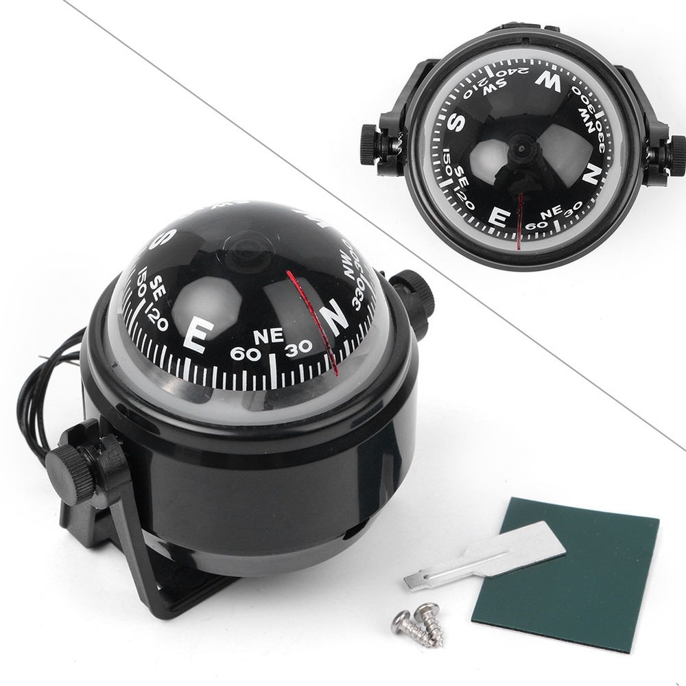 Pivoting Sea Boat Compass Mount Braket Fit Boat Caravan Truck Car Navigation US