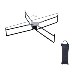 For Camping Insulated Box for stand Aluminum Case for stand X-shaped Structure