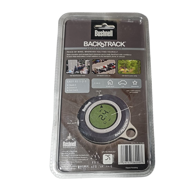Bushnell BackTrack 36-0053 GPS Personal Locator Digital Compass New