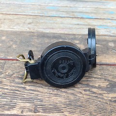 Vintage Precise Pathfinder Engineer Lensatic Compass Taiwan