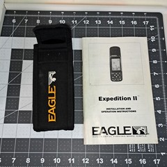 EAGLE Expedition II 2 GPS Mapping Unit 12 Parallel Channel Receiver w/Case Works