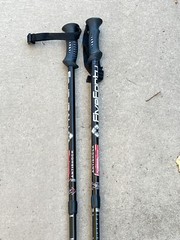 Set of FiveForty Anti shock Trekking Poles 43-53Inches .. 8T