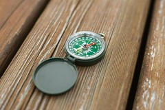Coghlan’s Liquid Filled Compass Outdoor Navigation Durable Compact Waterproof