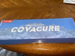 Covacure Trekking Poles Collapsible Hiking Poles – Aluminum Alloy 7075 NIB