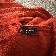 The North Face Red Polartec Classic Fleece Pullover #770
