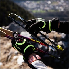 LEKI Ultratrail FX.One SL Bright Red/Violet/Neonyellow Trekking Poles (65625841)
