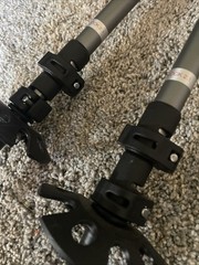 LL Bean Hikelite 4-Season Tele 3 Carbon Power Lock 2.1 Hiking Poles