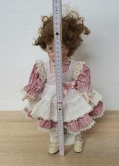 Artist doll porcelain doll 40 cm collector rarity Vintage