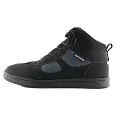 Men’s Motorcycle Boots Rider Racing Hiking Trekking 11 Hw009 Black Gray
