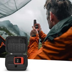 Satellite Communicator Case Compatible with Garmin InReach Black+Black Zipper