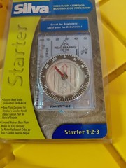 Silva Starter 1-2-3 Compass, Walking, Scouts, Beginners
