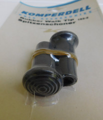 Komperdell Pole accessories Rubber Walk Tip #192-2 Made in Austria 12mm-2-Pack