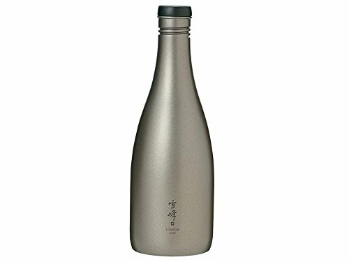 Snow Peak Men’s Titanium Sake Bottle Silver One Size JAPAN IMPORT