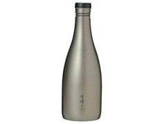 Snow Peak Men’s Titanium Sake Bottle Silver One Size JAPAN IMPORT