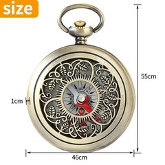 Mini Hiking Brass Compass, Waterproof Pocket Compass, Antique Nautical…