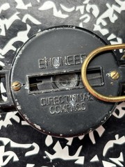 Vintage Engineer Directional Compass Lensatic 