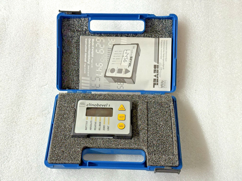 Digital Clinometer – Clinobevel 1 Tesa