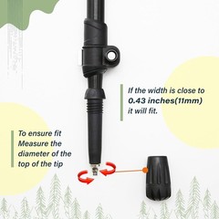 Trekking Pole Tips – Walking Sticks Replacement Tip Protectors – 11mm Hole