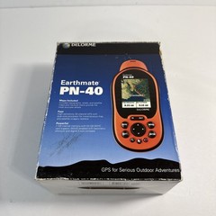 Delorme Earthmate PN-40 GPS Handheld Navigator w/ Cables Manual Tested