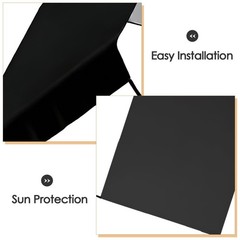 Heavy Duty Reusable Chicken Coop Sunshade Cover with Waterproof Oxford Cloth