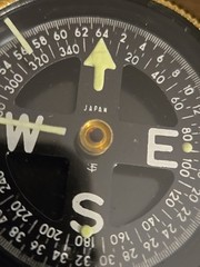 Engineer Lensatic Compass Japan Plastic Brass Working