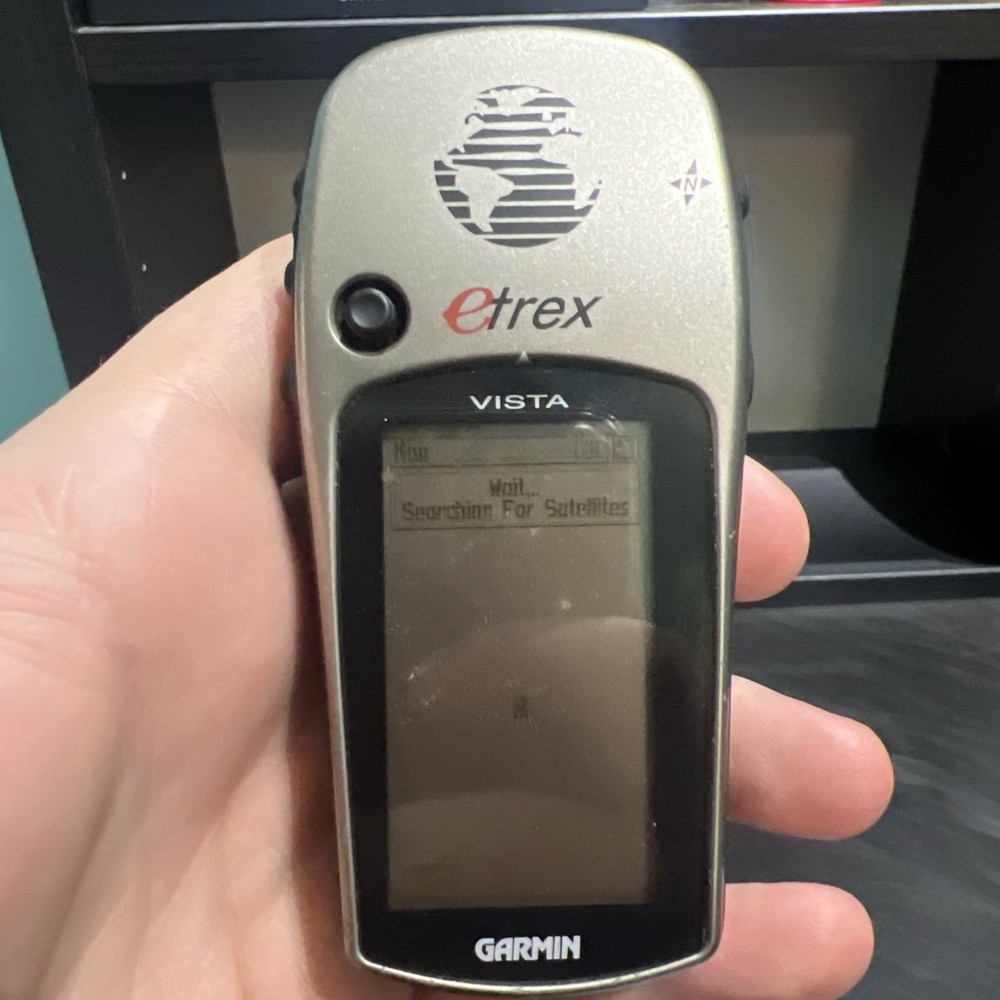 Genuine Garmin eTrex Vista Handheld Hiking GPS Location Device Map Navigation