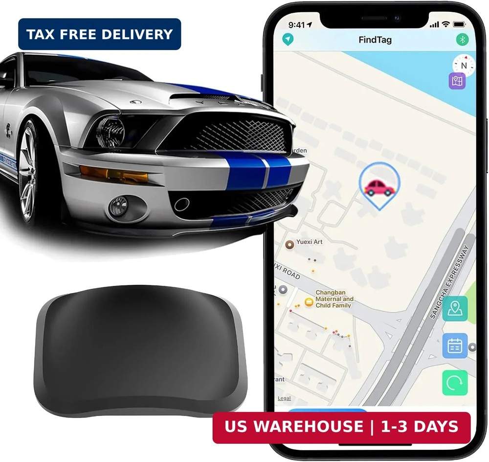 Mini GPS Tracker Tiempo Real Impermeable Sin Cuotas Android iOS Global