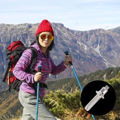 6PCS Walking Sticks for Hiking Trekking Pole Accessory Trekking Pole Parts