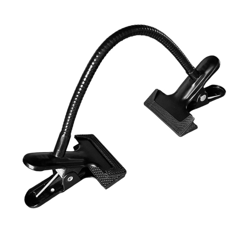 Flexible Mount Clip For Small Fan Hair Dryer Microphones Adjustable Bendable Arm