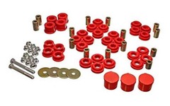 Energy Suspension 5.3141R Control Arm Bushing Set, Red