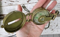 Vintage Engineer Directional Compass